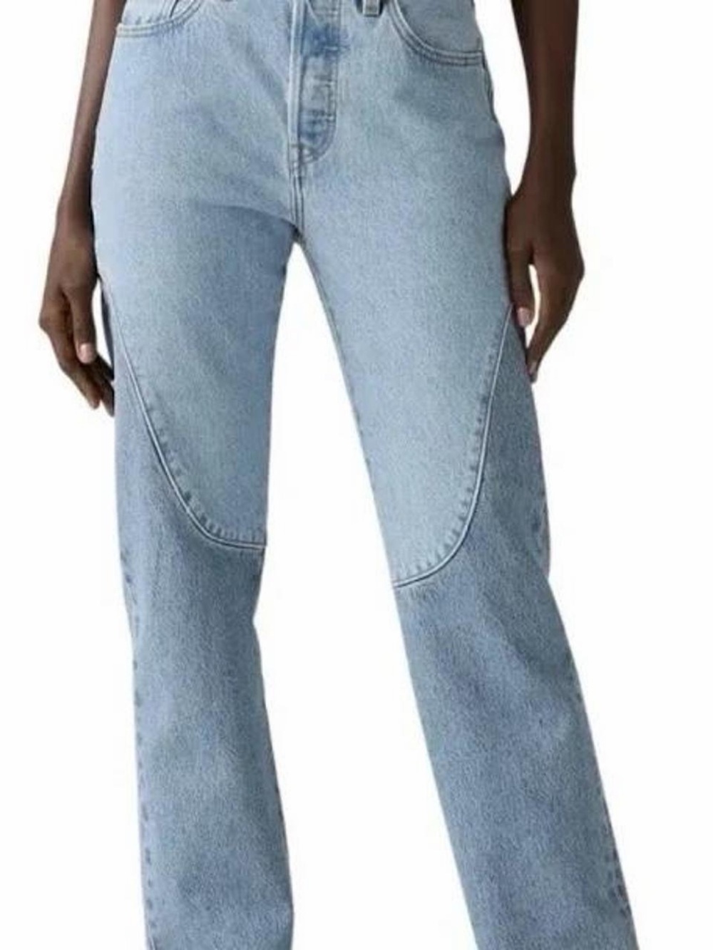 Levi's Light Wash Straight Leg Jeans
